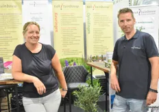 Jolanda van Schie and Jeroen van der Neut of NAK Tuinbouw.